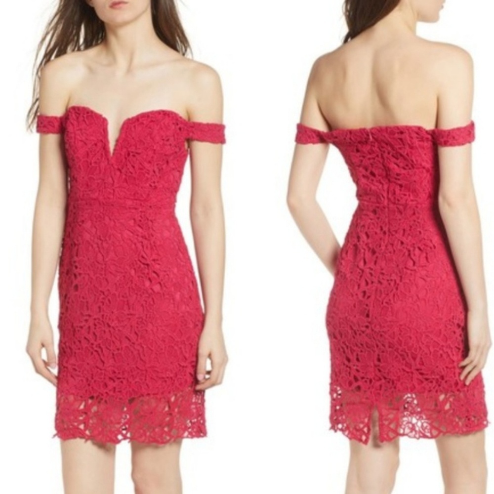 Final chance!Nwt! Astr the Label Lace BodyconDress